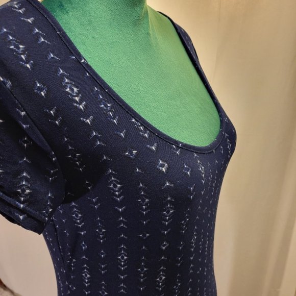 MUDD Navy & White Bodycon Dress or Tunic NWT L - Picture 4 of 13